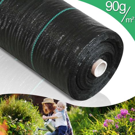 Einfeben – Toile de paillage 300 x 1000cm – Anti mauvaises herbes 90g/m² – Résistante aux UV – Polypropylène durable – Pour cultures et potagers (1/5)
