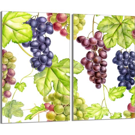 Placa protectora de vidrio para estufa 2x30x52 Fruta (1/5)