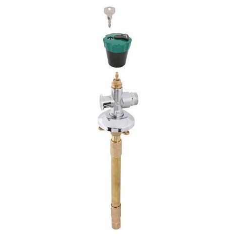 Schlösser Armaturen FROST-TEC AUSSENARMATUR, RB+RV 380-620MM, DN15, GR:G/S ABSCHLIESSB