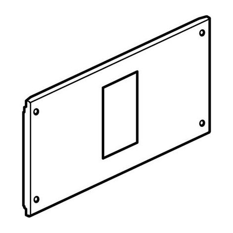 Pannello 4 Viti Di Fissaggio M125-Me250 Diff L:600 Mas ( BTICINO cod. 9532/ME )