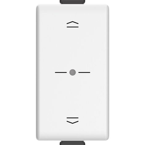 Bticino matix commande de volet 1 module max 500va - am4027c