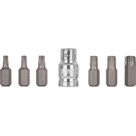 Geko Torx Werkzeugsatz aus glänzendem Stahl 6 Teile