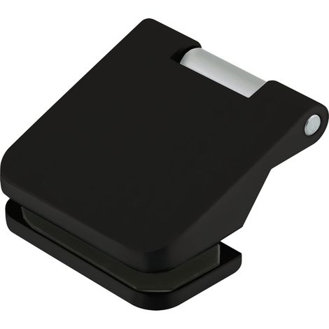DORMA-Glas Türband Flügelteil Junior Office 11.230, 38,5 mm, Alu schwarz RAL9005