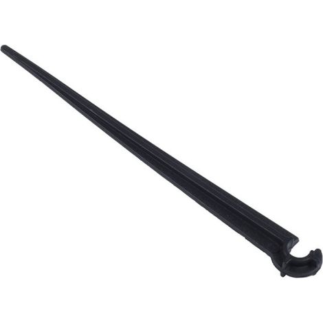 Support Tuyau Goutte À Goutte - Fixation Pour Tuyaux 4 mm et 7 mm - Pour Jardinage Fleurs Plantes Pelouse - 50 Pièces (1/4)