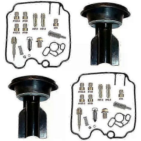Kit de carburateur à flotteur et membrane pour Ducati Monster 600 750 900 COULEUR : réparation et piston (1/4)