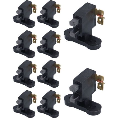 10 Pièces Balais de Charbon pour Générateur, Connexion Facile et Robuste, Compatible avec Moteur GX160, Durable et Fiable (1/5)
