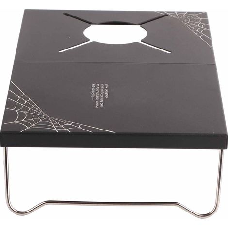 Table de camping pliable en aluminium avec sac de rangement pour pique-nique et randonnée (1/5)