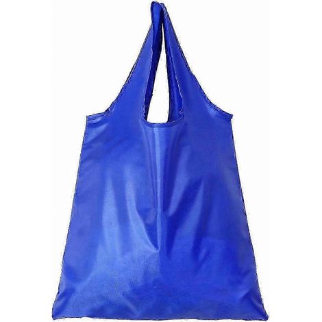 Sac fourre-tout pliable grande capacité avec poignées renforcées, imperméable et réutilisable pour les courses et usages multiples (1/5)
