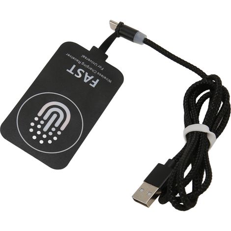 Ultraschlanker 10-W-Typ-C-Wireless-Ladeempfänger mit magnetischem Ladekabel (1/5)