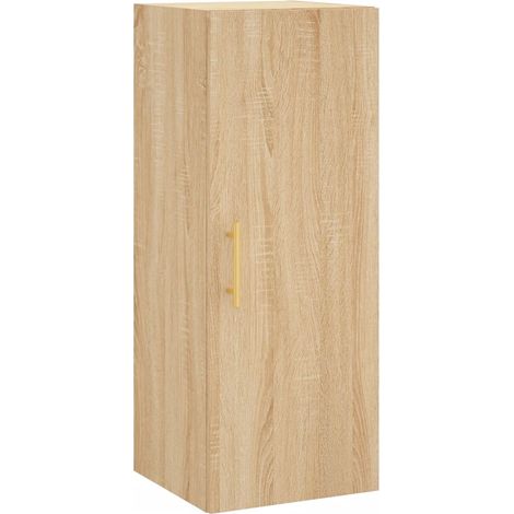 Maison Exclusive - Mobile a Parete Rovere Sonoma 34,5x34x90 cm
