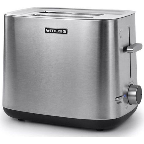 Muse MS-115 BS tostapane argento 1000 W 6 livelli (1/2)