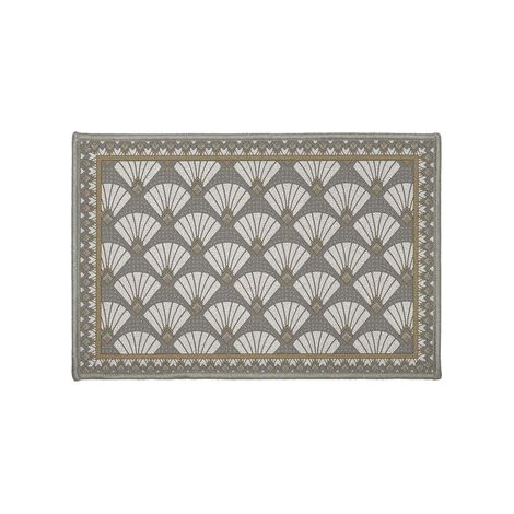 tapis rectangle antidérapant 40 x 60 cm imprime Art deco chic (1/3)