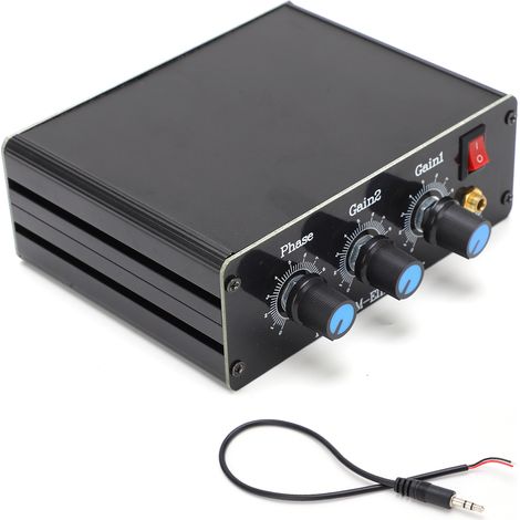 Récepteur de signaux radio XPhase 130 MHz HF avec éliminateur de QRM en alliage d'aluminium et commande PTT intégrée (1/5)