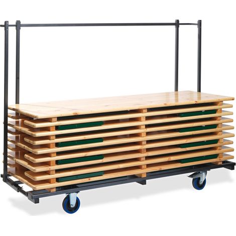 Chariot de transport pour sets de brasseur - version professionnelle - pour 10 pièces - Feros (1/4)