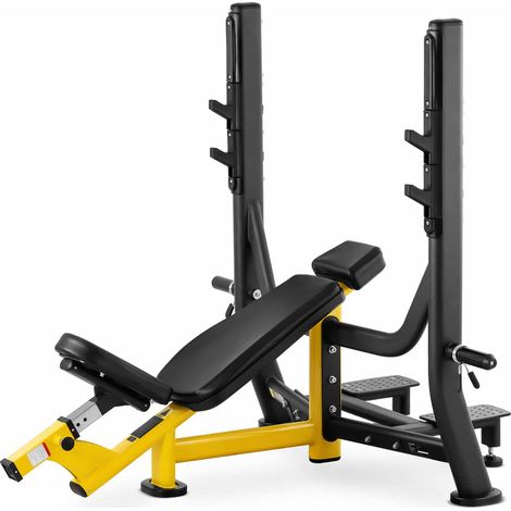 Banco inclinado - 135 kg - 300 x 230 mm entrenamiento con pesas para fitness y deporte 140007963 (1/5)
