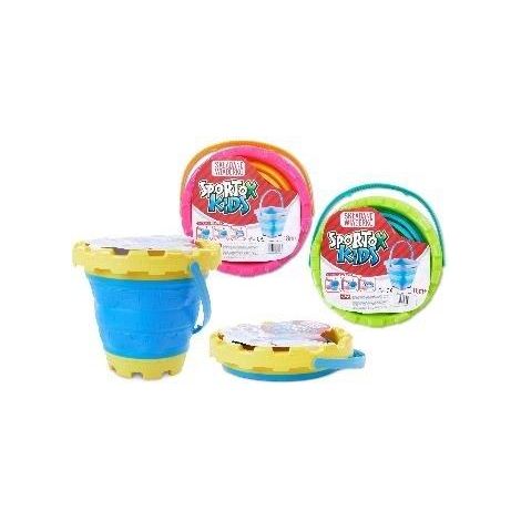 Secchio pieghevole Sportox per bambini