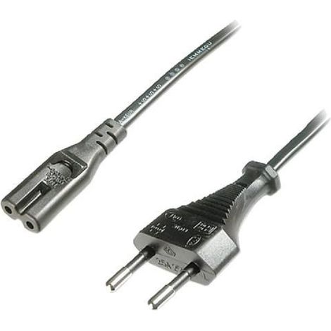 Cable alimentation vers C7 femelle 4m