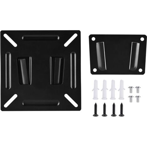 Support mural pour écran LCD LED TV PC de 12 à 24 pouces, support TV mural (1/5)