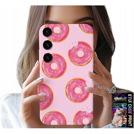 Custodia per Samsung Galaxy S23 Plus - motivo con ciambelle e glassa di zucchero (1/5)