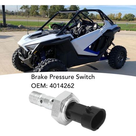 Interrupteur de pression de frein 4014262 pour Polaris RZR Ranger 1000 900 570 Turbo (2016-2021), capteur hydraulique haute performance et anti-rouille (1/5)
