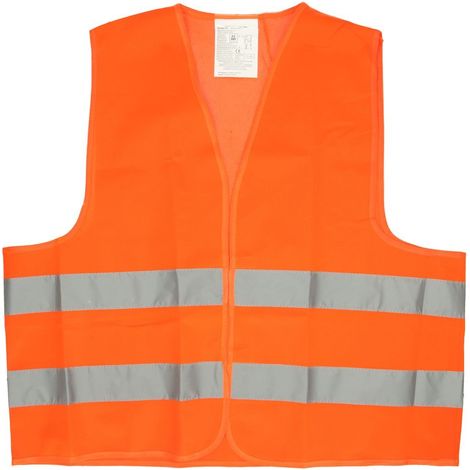 Veste de sécurité orange néon