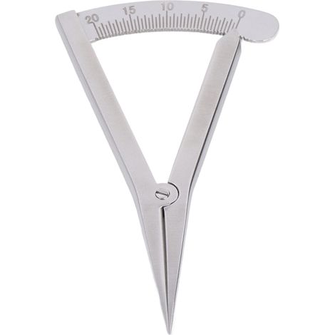 Calibrador de marcado de cuero para bricolaje, de acero inoxidable, ajustable con bloqueo automático.
