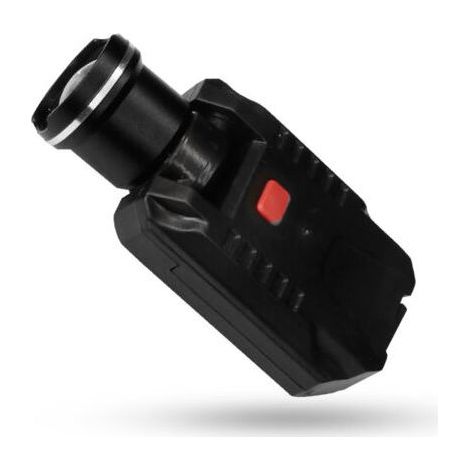 Clip-on Hat Lamp, Rechargeable Visor Lamp with Swivel Head, Telescopic Zoom, Cap Lamp (1/5)