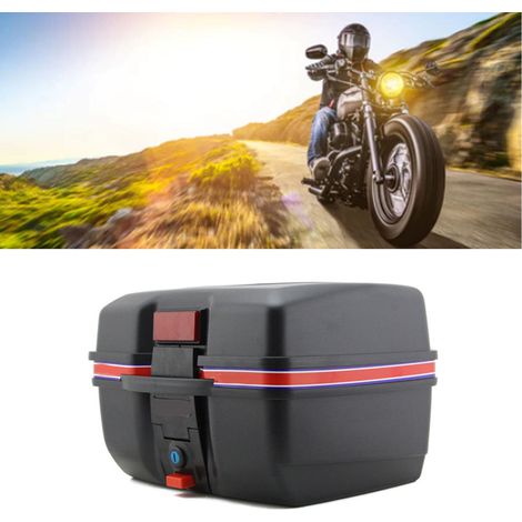 Wasserdichter, stoßfester und kratzfester Motorradkoffer, Topcase für Elektroroller und andere Fahrzeuge, robustes Gehäuse (1/5)