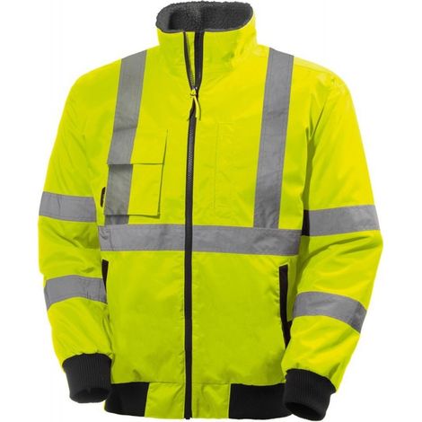 Giacca Ad Alta Visibilità Alta Taglia Xl Giallo Hv (1/4)