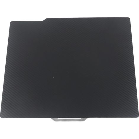 Plateau d'impression 3D givré PEI fibre de carbone double face pour lit chauffant Voron 0.1 2.4 276x258mm (1/5)