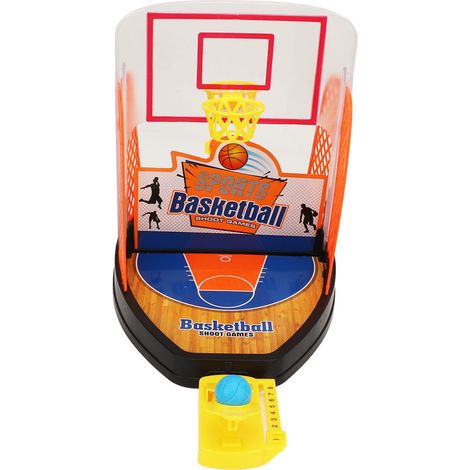 Jeu de tir au panier pour 2 joueurs, jeu de tir au doigt sur table, jeu d'arcade de basketball anti-stress, jouet sportif pour garçons et filles (1/5)