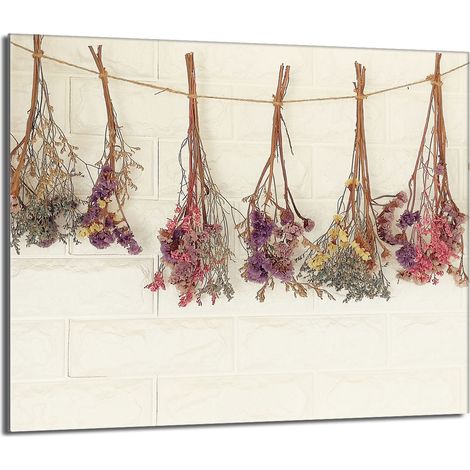Protezione per piano cottura in vetro 60x52 Fiori (1/5)