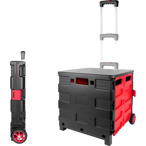 Chariot de courses, portable, pliable, Chariot à main (1/2)