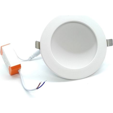 Downlight Tondo Dimmerabile con Led Nascosto 6W 4000k e Taglio 95 mm