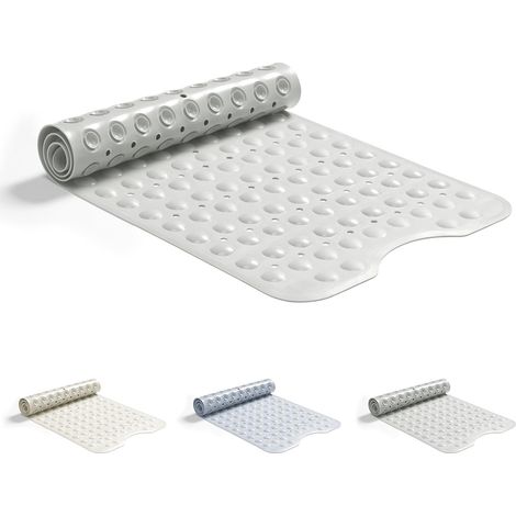 1 Tapis de bain, 200 ventouses, 92 trous drainage, TPE, baignoire douche (1/5)