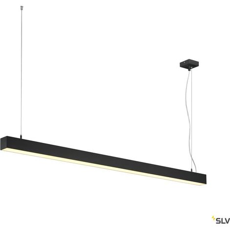 Lampe à suspension LED Q-Line dimmable 142cm noir - 1001309 (1/5)