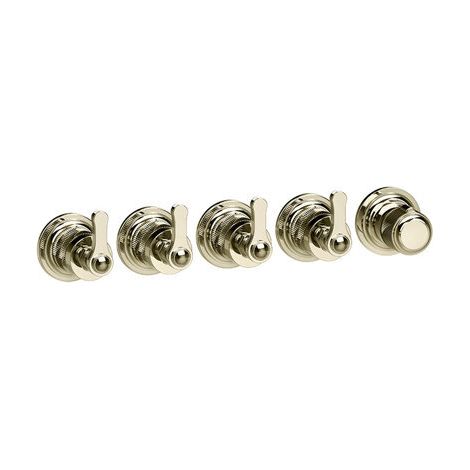 Gessi Venti20 Set de montage final Thermostat, 4 voies, montage