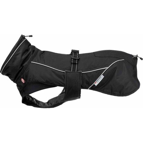 Trixie Brizon Hundemantel Schwarz wasserdicht verstellbar