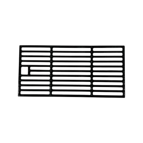 Grillrost aus emailliertem Gusseisen, L 45 x B 23,5 x H 5-