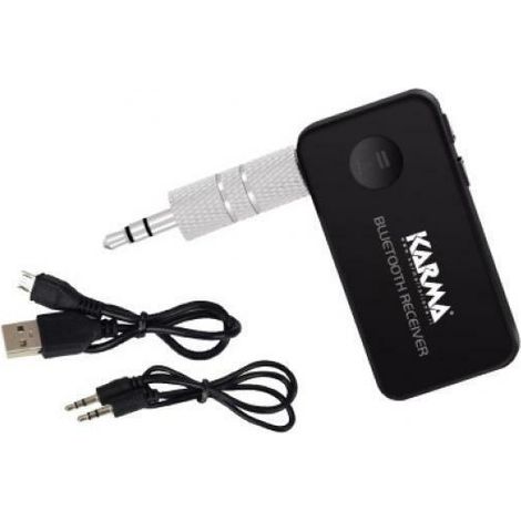 Receptor de 3.5mm con jack bluetooth y baterÍas negras blt-r1b