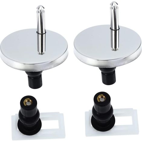 Kit de Fixation pour Abattant Wc Boulons en Métal et Plastique (1/5)