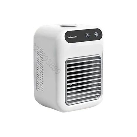 Aire acondicionado para automóviles，aire acondicionado con nebulizador de hielo，refrigeración exterior para automóviles，ventilador pequeño (1/5)