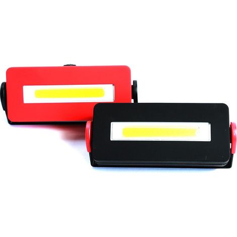TrAdE Shop Traesio - Luce A Led Cob Magnetico Torcia Da Lavoro Calamitata Lampada Emergenza Led Cob - (1/2)