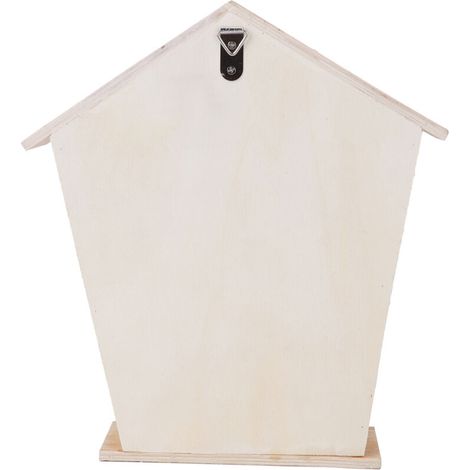 Insect House pour Jardin - Maison en Bois Pine pour Abeilles et Insectes - Dimensions 25x22x6.5cm - Décor Nature et Observation Éducative