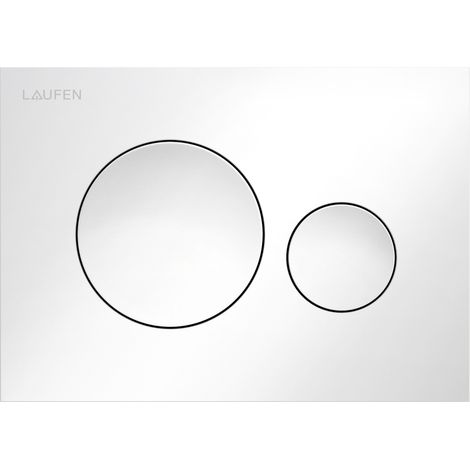 Laufen INEO - Control de descarga, blanco brillante H9001140000001 (1/2)