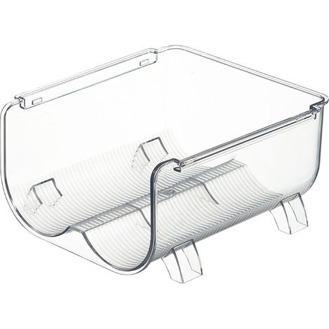 Organisateur de bouteilles d'eau en plastique, porte-bouteilles empilables (1/2)