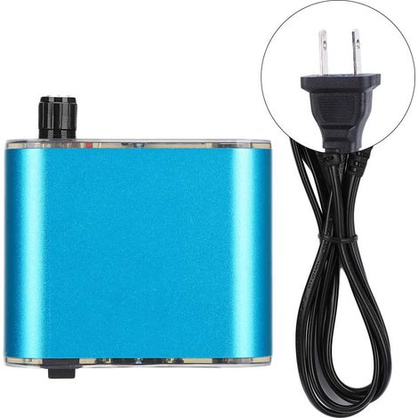 Alimentation réglable professionnelle pour machine à tatouer, source d'alimentation avec écran LCD bleu, 100-240V, prise américaine. (1/5)