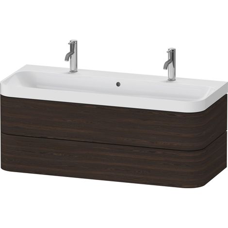 Set c-bonded Duravit Happy D.2 Plus suspendido, 1175x490mm, 2