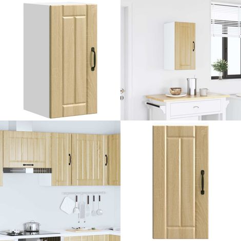 vidaXL Küchen-Hängeschrank Lucca Sonoma-Eiche Holzwerkstoff (1/5)