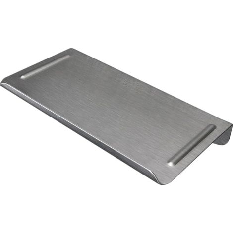 Plateau de téléphone INOOMP en acier inoxydable avec étagère pour portable et bords lisses - élégant